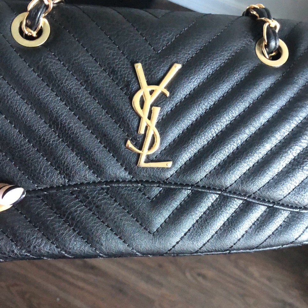 Saint Laurent Bag - red interior